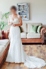 Justin Alexander 8862 Wedding Dress Size UK8