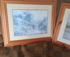 3 framed pictures