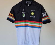Velotec cycling jersey Size large 27" long In excellent condition
