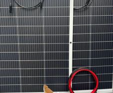 260W 2x 130W 12/24V Flexible Solar Panel Kit New