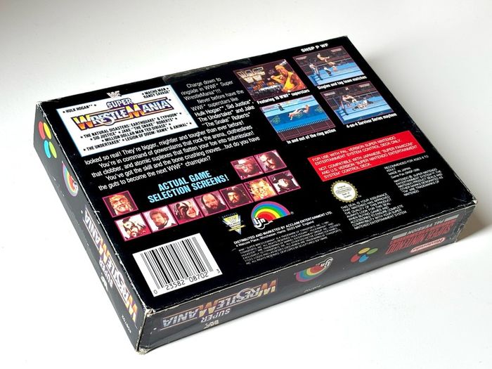 WWF Super Wrestle Mania for Nintendo SNES - Boxed
