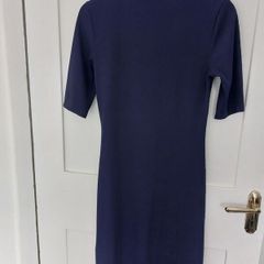 H&M navy bodycon dress 8 - 10
