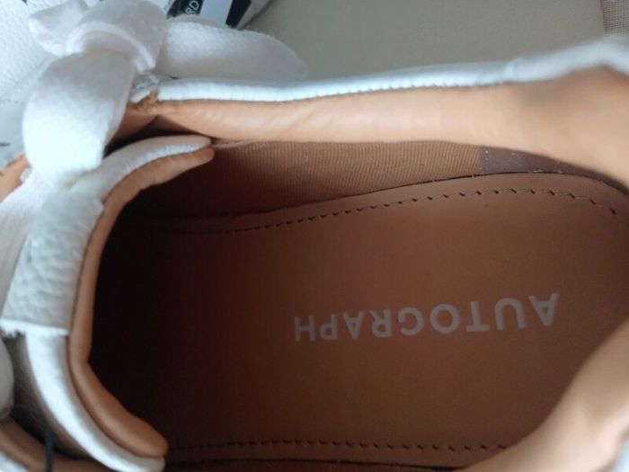 Genuine leather men's trainers