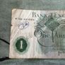 Bank of England 1 Pound Bank Note Collectable Image 2