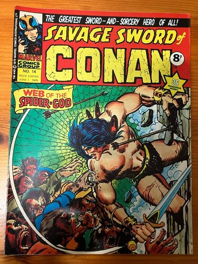 Comic: 'Savage Sword of Conan' no. 14 (June 7,1975))