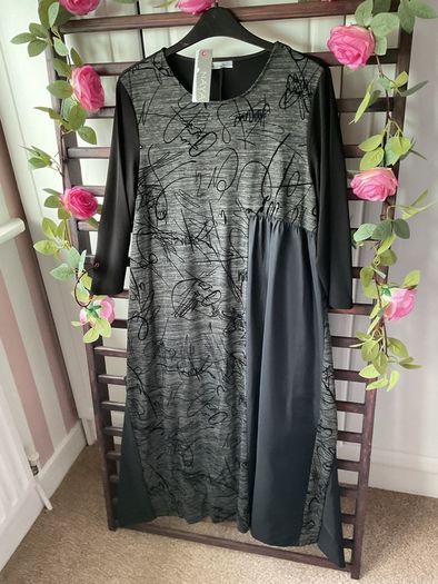 dress bnwt Naya dress T1 black funky dress