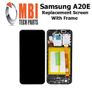 Samsung Galaxy A20e Replacement LCD Touch Display Screen Digitizer with Frame Image 3