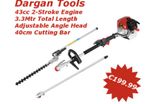 Pole Hedge Trimmer 43cc 2-Stroke Dargan DG18