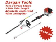 main image for ad Pole Hedge Trimmer 43cc 2-Stroke Dargan DG18
