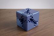 Mechanical Gear Cube - 3D Printed Kinetic Fidget Puzzle