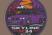 Nissan Skyline R34 Lightbox