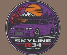 Nissan Skyline R34 Lightbox