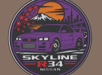 Nissan Skyline R34 Lightbox
