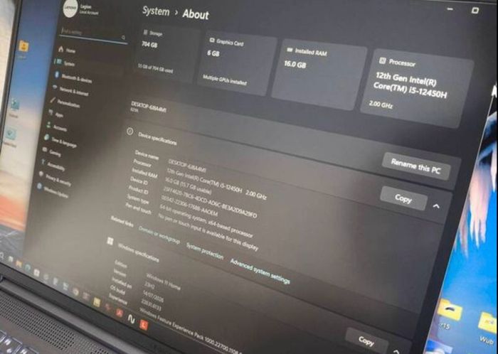Lenovo Legion Slim 5, Gaming Laptop, like new in the box.