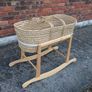 Moses Basket For Baby (used). Image 4