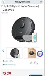 Eufy robot hoover
