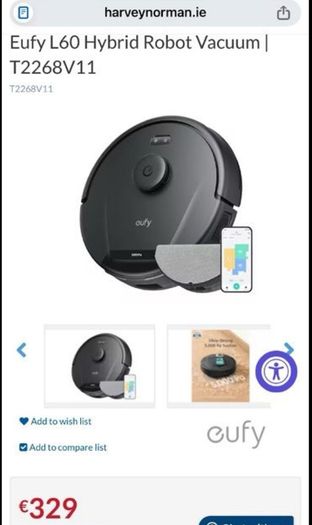 Eufy robot hoover