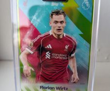 Florian Wirtz Liverpool FC Topps Total Football debut season /75