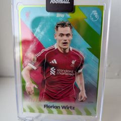 Florian Wirtz Liverpool FC Topps Total Football debut season /75