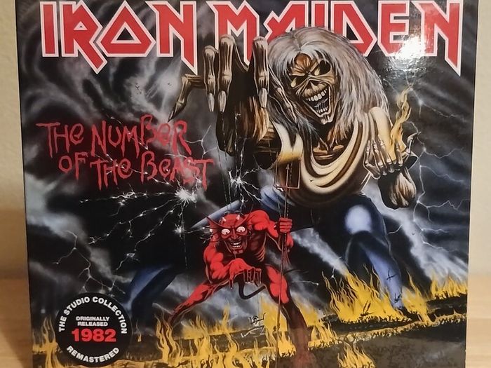 Iron Maiden The Number of The Beast Remastered CD Album