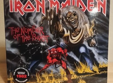 Iron Maiden The Number of The Beast Remastered CD Album