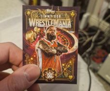 WWE WORLD 2026 Jimmy Uso 10 of 249 Topps Wrestlemania 42 Exclusive Card