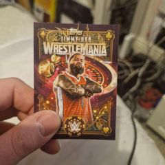 WWE WORLD 2026 Jimmy Uso 10 of 249 Topps Wrestlemania 42 Exclusive Card