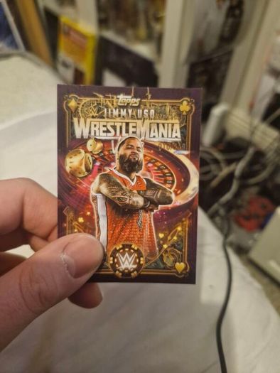 WWE WORLD 2026 Jimmy Uso 10 of 249 Topps Wrestlemania 42 Exclusive Card