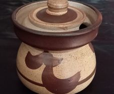 Vintage Pottery Jam Marmalade Pot
