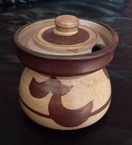 Vintage Pottery Jam Marmalade Pot