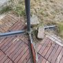 Large B&Q Garden Parasol (Working. Just needs some TLC) Image 4