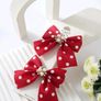 2pcs/pack Polka dot Hair Clips Image 2