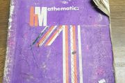 Vintage Mathematics Book