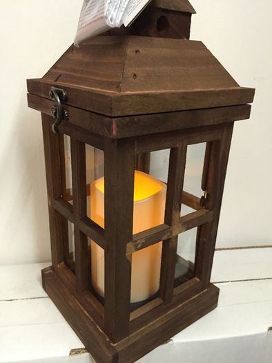 Wooden Lantern Lights