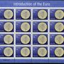 2002 Ireland Introduction of the Euro Currently Commemorative Stamps Sheetlet Plate 1B1B1B1B Mint Never Hinged (MNH) Image 3