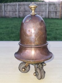 Antique Brass Pulley System for Pendant Lamps