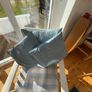 Vintage 1980s Mahogany Armchair Painted White Image 5