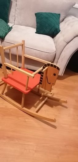 vintage 1960s childs rocking horse