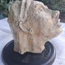 National College of Art Mid Century Paster Of Paris Mounted Bust Image 3