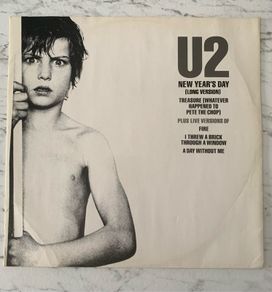 U2 - New Years Day- Original 1983 12" UK Vinyl