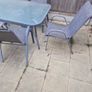 FREE grey patio table and 6 chairs Image 4