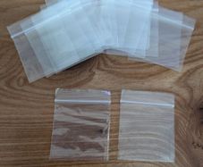 20 craft/storage zip lock bags