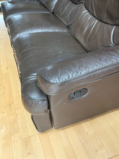 Free 3 Seat recliner sofa