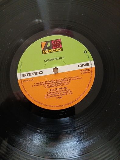 Led zeppelin albums II and IV(US)