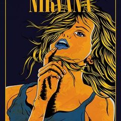 Nirvana - Seattle 1993 - Rare Mini Print/Poste