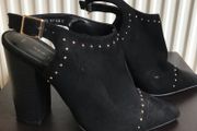 Ladies Black Suede Shoes by New Look