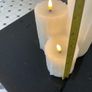 Garden Triple Pillar candles Battery Image 5