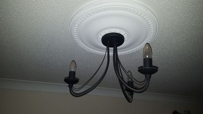3 bulb ceiling light - 2 available