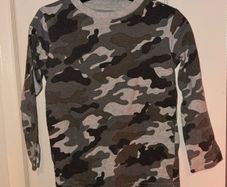 Next long sleeved camouflage top 18-24 months
