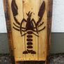 Rustic Lobster Wood Art Display Image 6